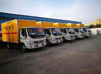 叉河镇爆破器材运输车